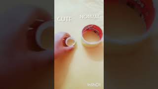 Normal vs cute Stationary #Stationary #shorts #ytshorts #viral #trending