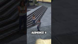 Girl's Reaction to Dance in Front of Her in GTA 5 😂😂 #gta5 #dance #shorts #fannyvideo