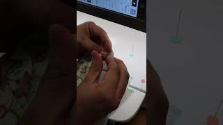 How to connect embroidered tiles scenes- check our channel for full video!