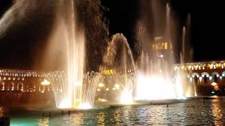 Dancing fountain in Yerevan