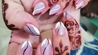 simple nail art trending november 12 2021