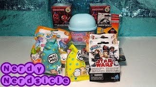 Opening some new toys I found! Num Noms, Jurassic World, Tsum Tsum, Star Wars, Moj Moj, Deadpool