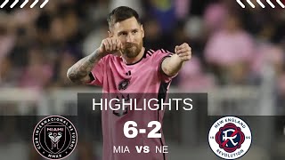 Inter Miami CF 6 x 2 New England Revolution MLS 2024 Extended Highlights And Goals