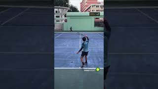 guessed the wrong way #tennis #tennisshorts #tennistime #tennismatch #tennisplayer #tennislife