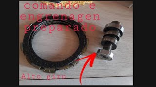 comando preparado315°+ embreagem na pop110i