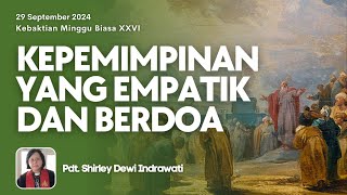 KEBAKTIAN EKSPRESIF | Minggu, 29 September 2024 - 13.00 | Pdt. Shirley Dewi Indrawati (GKI Ngupasan)