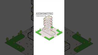 Architectural diagram motion, for your presentation design #shorts #architecture #motiongraphics