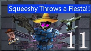 Hornet vs Falcon?? Squeeshy Plays Halo Infinite fiesta with some buddies