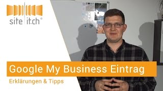 Google My Business Eintrag (must have) (CH-Deutsch)