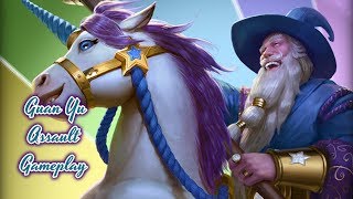 Smite: Assault Gameplay with Guan Yu- The Cooldowns on this man are Insane!!