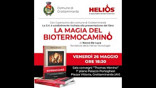 Grottaminarda presentazione libro di Rocco De Luca:  “La magia del Biotermocamino“