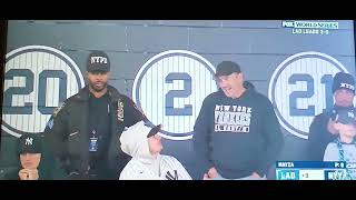 New York Yankees up-close - Yankees win game 4 of the 2024 World Series, October 29, 2024