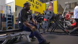 Dexter 'The Blade' Jackson  'The Road To Mr Olympia 2016' Chest & Leg Workout