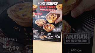 PART 1 - (NEW) KFC PORTUGESE EGG TART..#eggtart #portugeseeggtart #kfc #makan #makan2 #mukbang #asmr