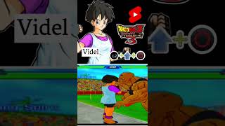 Videl - Dragon Ball Z Budokai Tenkaichi 3 #dbzbt3 #dragonball #videl #bt3 #ps2