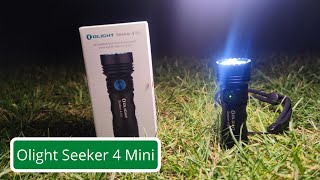 Olight Seeker 4 Mini - Klein, aber oho und mit UV-Licht! Testbericht!