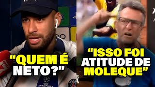 NETO DETONA A NEYMAR AO VIVO POR CAUSA DA TRAIÇÃO DA SUA NAMORADA GRÁVIDA