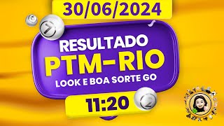 Resultado do jogo do bicho ao vivo - PTM-RIO 11:20 - PT-RIO 11:20 - 30-06-2024