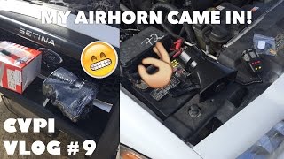 CVPI Vlog #9 - MY AIRHORN CAME IN!