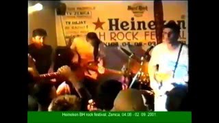 Prvi "BH rock festival" u Zenici (Gluho doba, Rambo Amadeus, Bajaga...)