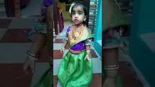 #my cute baby girl deshu😘😘#traditional costume#kids#shortsfeed