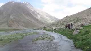 Walking between mountains to Damavand (Iran)