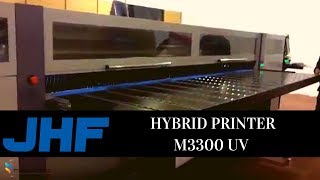 INDUSTRIAL HYBRID PRINTER JHF M3300 UV  FOR FLEXIBLE AND  RIGIDS