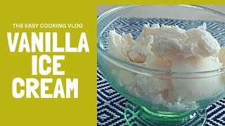 Easiest Vanilla Ice cream | Home Made Ice-cream | Three ingredients Icecream , In Urdu