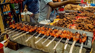 Chicken Kathi Kebab Recipe || Street Food BBQ Chicken Kathi Kebab || Chawkbazar Iftar Dhaka Kolkata