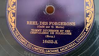 "Reel Des Forgerons" by Tommy Duchesne Et Ses Chevaliers De Folklore on Starr record 16452