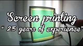 Stitches and Screens - silk screen printing