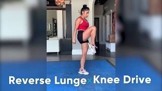 Reverse Lunge Knee Drive I Dollar Train Club