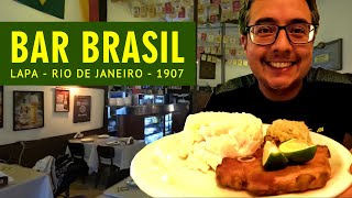 Tradicional Bar Brasil desde 1907 na Lapa no Rio de Janeiro