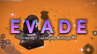 Trimping / Superjump in Roblox Evade with the Speed Glitch