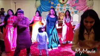 Madhvi Babyshower entry song... SWAG SE SWAGAT ../ SHAAM SHAANDAR performed by full family