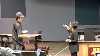 ANNOYING JANITOR IN LECTURE PRANK