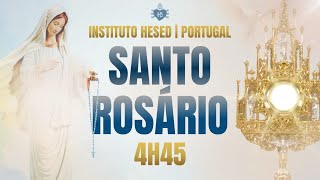 Santo Rosário da madrugada  | Novena de Nossa Senhora de Fátima | 07/10 | Instituto Hesed Portugal