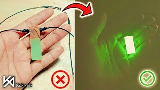 Diy necklace using epoxy glow in the dark #diy #necklace