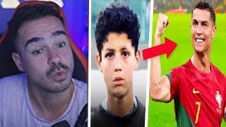 REAKTION auf RONALDO: Vom kleinen Jungen zum Fußball Star😱