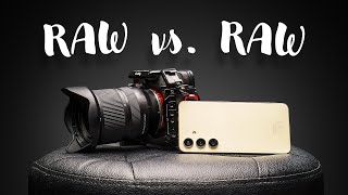 Closer than I thought - Smartphone RAW vs. Full Frame RAW