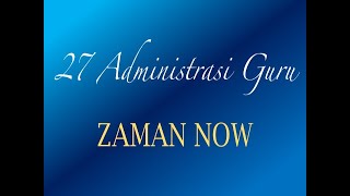 Administrasi Guru Zaman Now