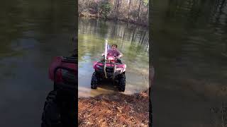 Going Deep @vesselpowersports #frontendfriday #atv #fun #like #honda #boats #subscribe #water #snorkel