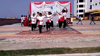 Cham cham dance in mlzs barh