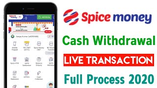 Spice Money Live Transaction Process|Spice Money Retailer ID freee|#digitechworld