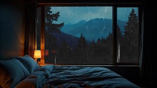 Soothing RAIN on the Window makes your sleep better tonight With the SOUNDS OF RAIN