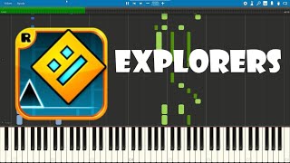 Explorers - Hinkik Piano Turorial (Synthesia)