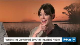 Where the Crawdads Sing hits theaters on July 15th.  Heather Myers spoke with the stars and author.