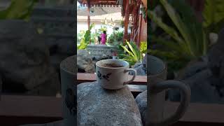 ngopi d depan joglo #relaxing #nature #relaxingmusic #meditationmusic #koi #kolamalami