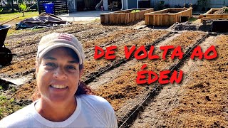 COMO PREPARAMOS NOSSA HORTA! Método De Volta ao Éden. 🥦🥕🍅