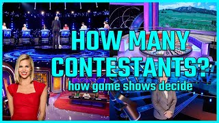 How Many Contestants? How Game Shows Decide